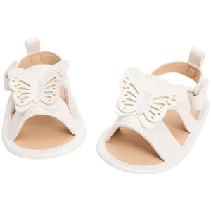 Σανδάλια ανοιχτά με σκρατς και σχέδιο πεταλούδας για μωρό κορίτσι 