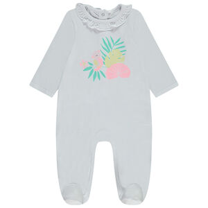 Φορμάκι με γιακά με βολάν για bebe κορίτσι 