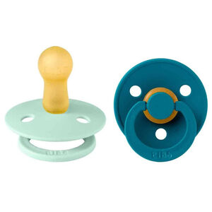 Bibs Πιπιλες Colour Round -2 Pack- Nordic Mint / Forest Lake No 2 