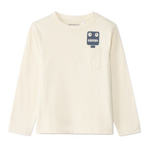 Μακρυμάνικο μπλουζάκι jersey με ζωηρό σχέδιο ζώου για αγόρι 