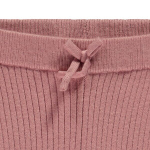 Λεγκινγκ πλεκτό με ριγέ εφέ για κορίτσι 