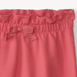 Παντελόνι jogging molleton με ελαστική μέση και τελείωμα βολάν για μωρό κορίτσι 