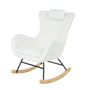 Κούνια Rocking Chair από λευκή βουκλέτα 
