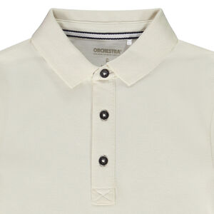 Πόλο κοντομάνικο μονόχρωμο για αγόρι 