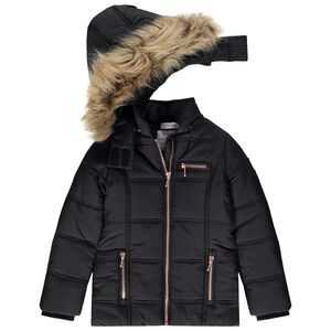 Parka με επένδυση sherpa και κουκούλα αφαιρούμενη Main Parka με επένδυση sherpa και κουκούλα αφαιρούμενη