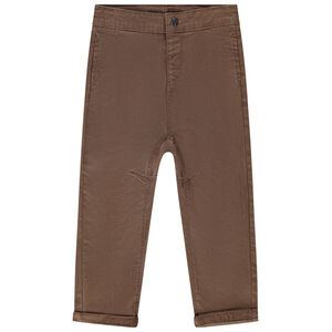 Παντελόνι fitté μονόχρωμο για bebe αγόρι 