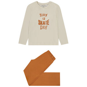 Pyjama long 2 pièces print fantaisie pour garçon 