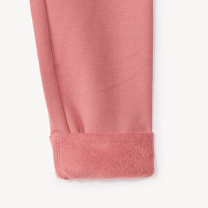 Σετ 2 leggings από molleton για κορίτσι 