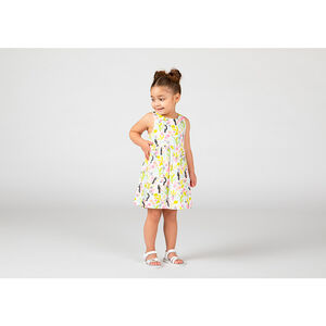 Robe débardeur en coton pour bébé fille 