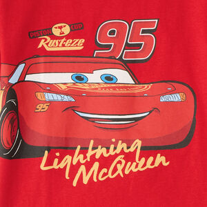 Σετ πιτζάμας 2 τεμαχίων μπλούζα + σορτσάκι Flash McQueen Disney-Pixar για αγόρι 