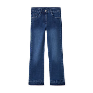 Παντελόνι από denim σε γραμμή καμπάνα για κορίτσι 