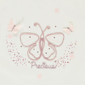 Κοντομάνικο μπλουζάκι με φιόγκο για κορίτσι 