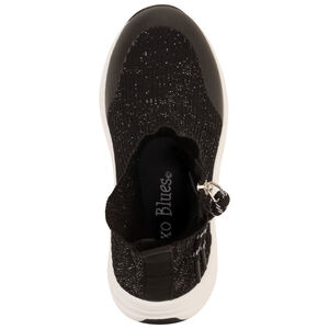 Λαμπερά ελαστικά αθλητικά παπούτσια από πλεκτό για κορίτσι 