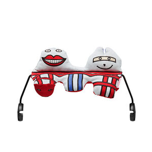 Μαλακό παιχνίδι για ρηλάξ Big Smile - Red/Blue 