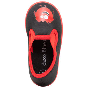 Χαμηλά ζέρσεϊ παντοφλάκια με τυπωμένο τερατάκι 