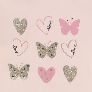 Σανδάλια με φαντεζί σχέδιο από jersey για κορίτσι 