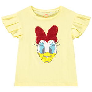 T-shirt κοντομάνικο με βολάν με μαγικές παγιέτες Daisy Disney για κορίτσι Main T-shirt κοντομάνικο με βολάν με μαγικές παγιέτες Daisy Disney για κορίτσι