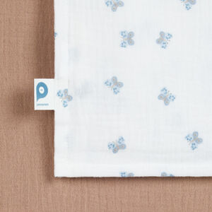 Σετ 3 πετσετών από βαμβακερό τούλι - Μικρές Λουλούδια 