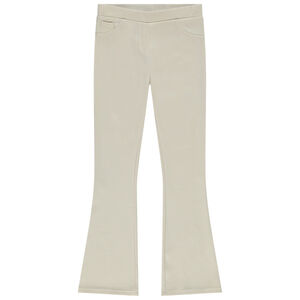 Jegging trompette σε ύφασμα Milano για κορίτσι 
