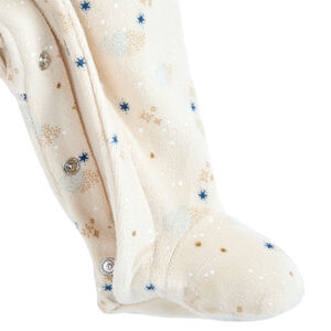 Φόρεμα ύπνου με μακριά μανίκια από βελούδο - Ζώνη Ονειροπόλων 