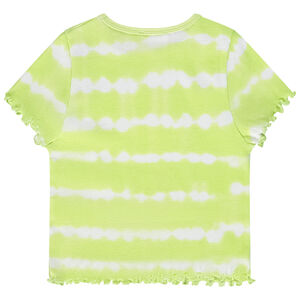 T-shirt manches courtes effet tie & dye fille 