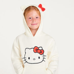 Φούστα φόρμας κοριτσιών με κουκούλα Hello Kitty παιχνιδιάρικη 
