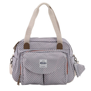 Sac à langer Genève II Gris/Corail  Main Sac à langer Genève II Gris/Corail