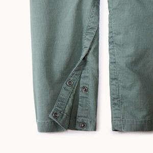 Μακριά σαλοπέτα υφασμάτινη με ριγέ εφέ και κέντημα σκούτερ για μωρό αγόρι 