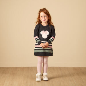 Φόρεμα πλεκτό Minnie Disney για bebe κορίτσι  Main Φόρεμα πλεκτό Minnie Disney για bebe κορίτσι