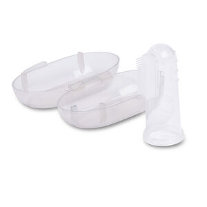 Φροντίδα μασάζ για ούλα + κουτί - Λευκό 