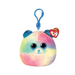 Squishy Beanies Hope Χνουδωτό Κλιπ Αρκουδάκι Παστέλ TY 