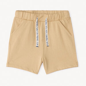 Βερμούδα en molleton μονόχρωμο για bebe αγόρι 