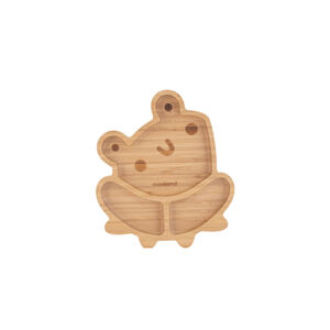 Ξύλινο Πιάτο Wooden Plate Frog 