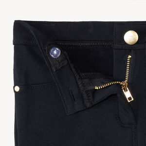 Παντελόνι skinny από molleton για κορίτσι 