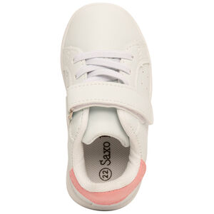 Baskets basses avec lacets et scratch pour bébé fille  Main Baskets basses avec lacets et scratch pour bébé fille