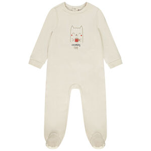 Φορμάκι print γάτα για μωρό με διαφορετικά ανοίγματα ανάλογα με την ηλικία 