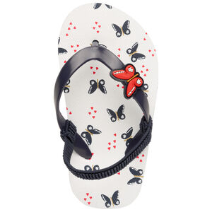 Σαγιονάρες print και badge πεταλούδες για bebe κορίτσι 