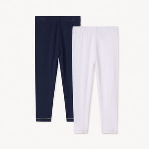 "Σετ από 2 μακριά σλιπ μονόχρωμα για κορίτσι μωρό" 