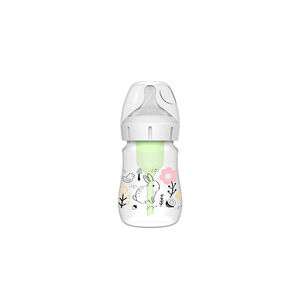 Μπιμπερό Πλαστικό Με Φαρδύ Λαιμό Options+ 150ml Λαγουδάκι 