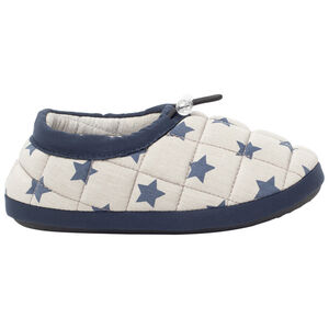 Chaussons bas élastiqués effet matelassé et imprimé étoiles all-over pour garçon 