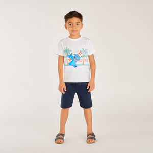 T-shirt με κοντό μανίκι με τύπωμα Stitch Disney για αγόρι 