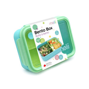Bento Box Με Αποσπώμενα Χωρίσματα Blue/Mint Μelii 