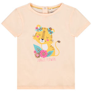 T-shirt κοντομάνικο με visuel Jungle 