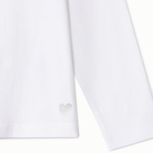 Σετ 3 μακρυμάνικα μπλουζάκια jersey μονόχρωμα για κορίτσι 