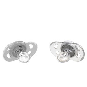 Σετ πιπίλων από σιλικόνη 0-6 μηνών πράσινο παστέλ λευκό 