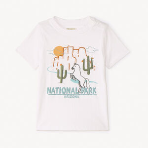 T-shirt με κοντό μανίκι print Arizona για αγόρι μωρού 