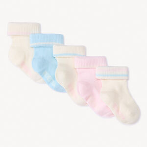 Σετ από 5 ζευγάρια κανονικών καλτσών για bebe κορίτσι  Main Σετ από 5 ζευγάρια κανονικών καλτσών για bebe κορίτσι