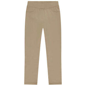 Jegging σε molleton μονόχρωμο για κορίτσι 