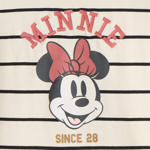 T-shirt manches longues fille rayé Minnie 