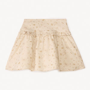 Φούστα με βολάν σε σχέδιο κασμίρ για κορίτσι 